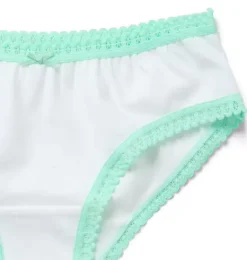 Janie and Jack Underwear|Underwear-Underwear Set Girls 3-Pack jet ivory and jet ivory floral and green heart