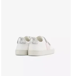 Janie and Jack Kids Shoes|Shoes-Veja Toddler Metallic Esplar Sneaker white