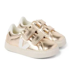 Janie and Jack Kids Shoes|Shoes-Veja Toddler Metallic Esplar Sneaker metallic gold