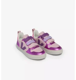 Janie and Jack Kids Shoes|Shoes-Veja Toddler Metallic V-10 Sneaker metallic purple