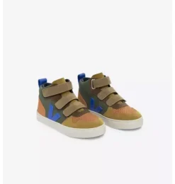 Janie and Jack Kids Shoes-Veja Toddler Mid V-10 Sneaker mud paros