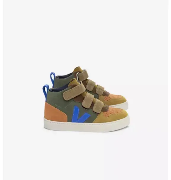 Janie and Jack Kids Shoes-Veja Toddler Mid V-10 Sneaker mud paros