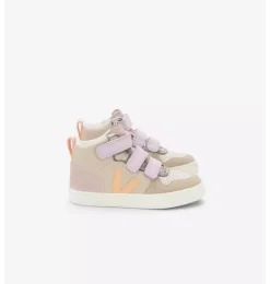 Janie and Jack Kids Shoes|Shoes & Accessories-Veja Toddler Mid V-10 Sneaker almond peach