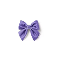 Janie and Jack Hair-Velvet Bow Barrette twilight purple