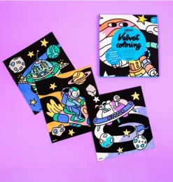 Janie and Jack Art Supplies|Playroom-Velvet Coloring  Cosmos blue