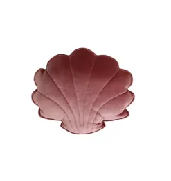 Janie and Jack Decorative Pillows And Throws|Seasonal Décor-Velvet &ldquo;&rdquo; Shell Pillow cosmic pearl