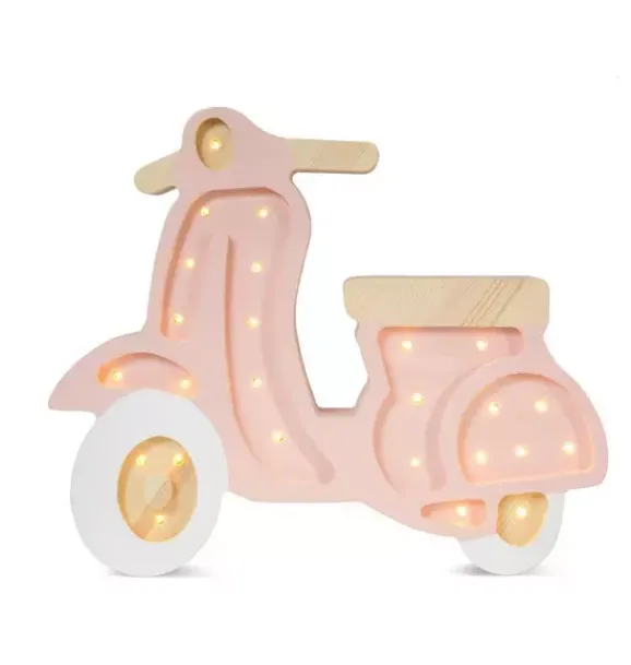Janie and Jack Lighting-Vespa Lamp pink