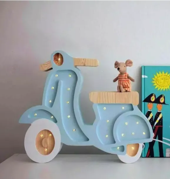Janie and Jack Lighting-Vespa Lamp pink