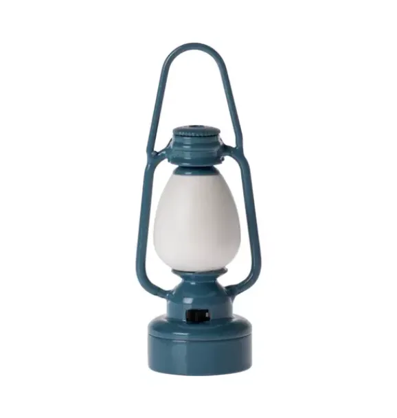 Janie and Jack Dolls-Vintage lantern, Mouse - blue