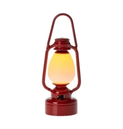 Janie and Jack Dolls-Vintage lantern, Mouse - red