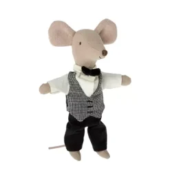 Janie and Jack Dolls-Waiter Mouse, Big Sister/Brother multi