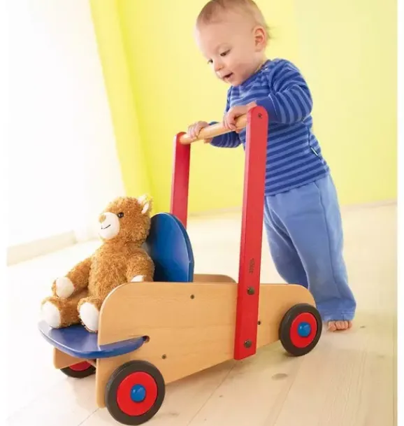 Janie and Jack Development Toys-Walker Wagon Push Toy multi-color