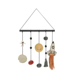 Janie and Jack Art-Wall Hanger Cosmos multicolor