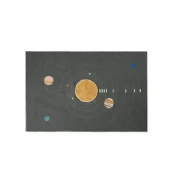Janie and Jack Art-Wall Hanger Solar System dark grey