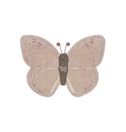 Janie and Jack Rugs-Washable Animal Rug Baby Butterfly rose