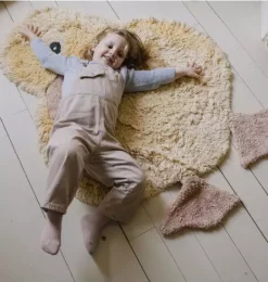 Janie and Jack Rugs-Washable Animal Rug Ducky yellow