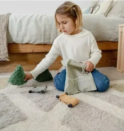 Janie and Jack Rugs-Washable Play Rug Eco-City multicolor
