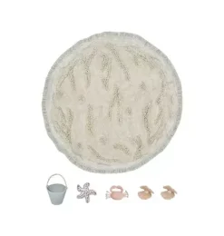 Janie and Jack Rugs-Washable Play Rug Island natural