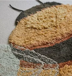 Janie and Jack Rugs-Washable Rug Bee multicolor
