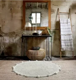 Janie and Jack Rugs-Washable Rug Bubbly olive