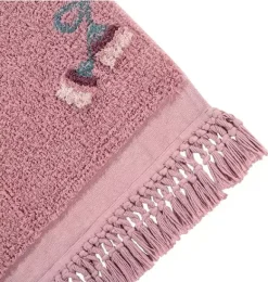 Janie and Jack Rugs-Washable Rug English Garden Ash rose