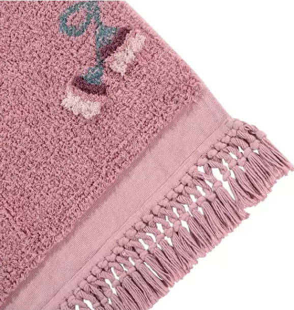 Janie and Jack Rugs-Washable Rug English Garden Ash rose