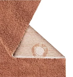 Janie and Jack Rugs-Washable Rug Mini Dot chestnut