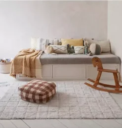 Janie and Jack Rugs-Washable Rug Mosaic natural