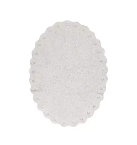 Janie and Jack Rugs-Washable Rug Pinecone ivory