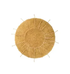 Janie and Jack Rugs-Washable Rug Solar Multishape honey