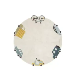 Janie and Jack Rugs-Washable Rug Wheels natural