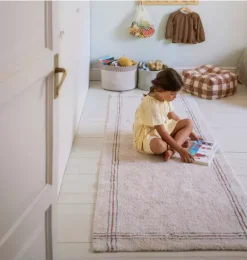 Janie and Jack Rugs-Washable Runner Rug Cuisine natural