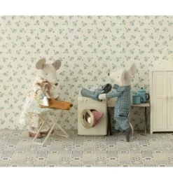 Janie and Jack Dolls-Washing Machine, Mouse off white