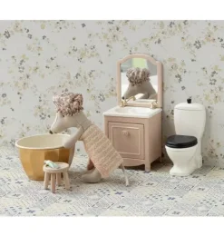 Janie and Jack Dolls-Wellness Mouse, Big Sister - rose