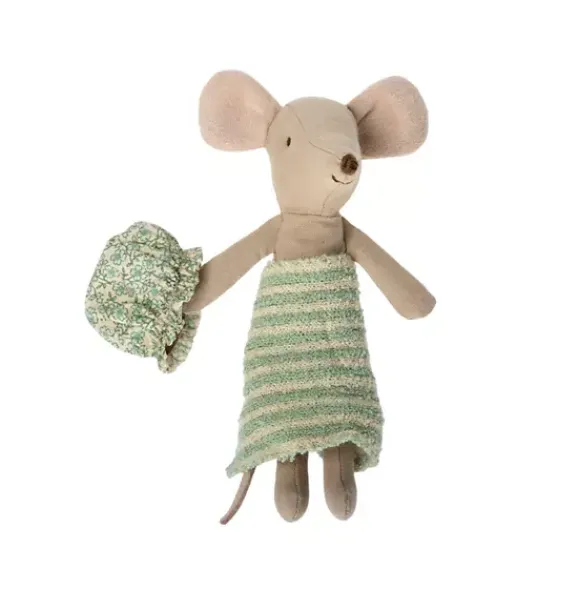 Janie and Jack Dolls-Wellness Mouse, Big Sister - mint