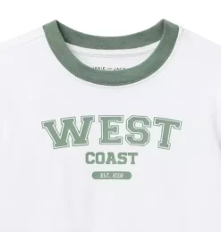 Janie and Jack Tees-West Coast Tee white