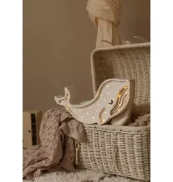 Janie and Jack Lighting-Whale Lamp albino white