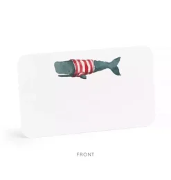 Janie and Jack Stationery-Whale Little Notes® multi