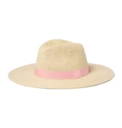 Janie and Jack Hats, Scarves, & Gloves|Accessories-Wide-Brim Straw Hat natural