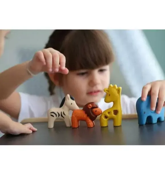 Janie and Jack Development Toys-Wild Animals Set multi