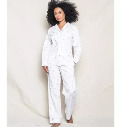 Janie and Jack Adult Pajamas|Petite Plume-Women's Pajama Set in bateau
