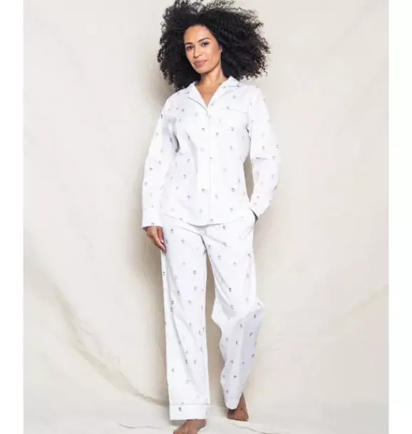 Janie and Jack Adult Pajamas|Petite Plume-Women's Pajama Set in bateau