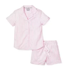 Janie and Jack Adult Pajamas|Petite Plume-Women's Short Set pink gingham