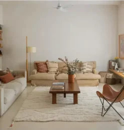 Janie and Jack Rugs-Woolable Rug Enkang Ivory natural