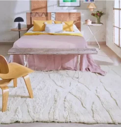 Janie and Jack Rugs-Woolable Rug Enkang Ivory natural