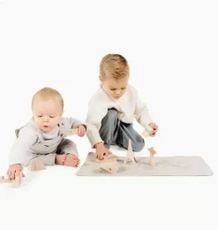 Janie and Jack Nursery|Diapering-Changing Mat world map