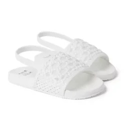 Janie and Jack Accessories|Swim Outfits-Woven Pool Slide white